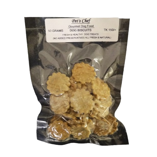 Dog Biscuits 50 grams vacuum pack