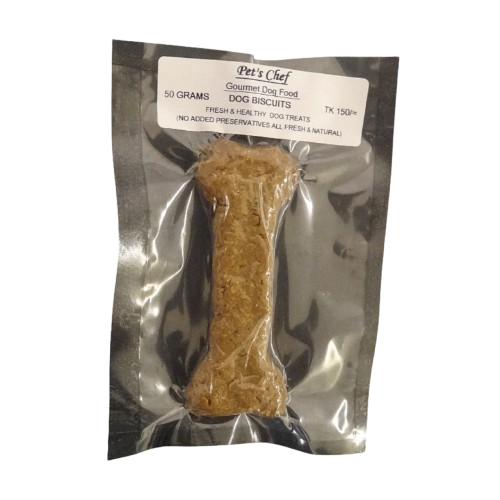 Dog treat Bone shaped (1pc) vacuum packed